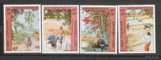 Лаос 1972 Искусство