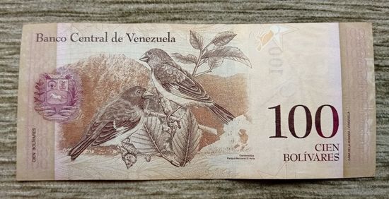 Werty71 Венесуэла 100 боливар 2012 банкнота