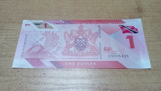 1 доллар 2020 года Тринидада и Тобаго пластик **566435