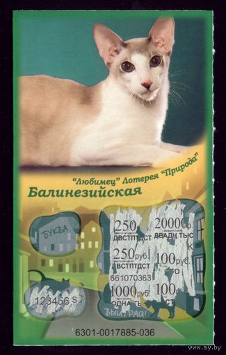 Лотерейный билет Балинезийская