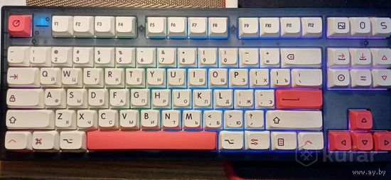 Механическая клавиатура CMMK MK870 + Gateron White (описание!)