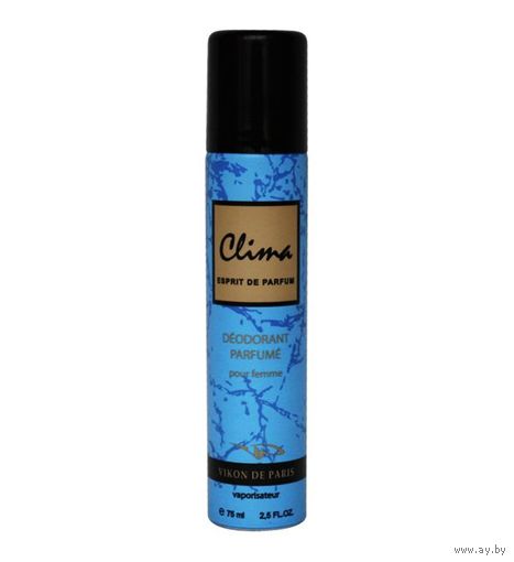 НОВАЯ ЗАРЯ Клима (Clima) Парфюмированный Дезодорант-спрей (Spray) 75мл