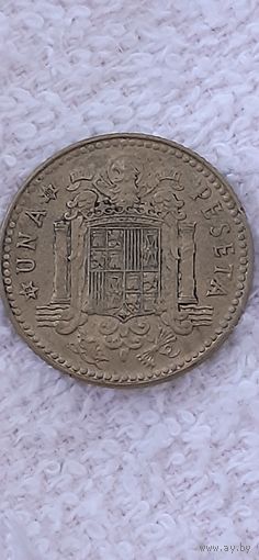 1 песета 1975, Испания