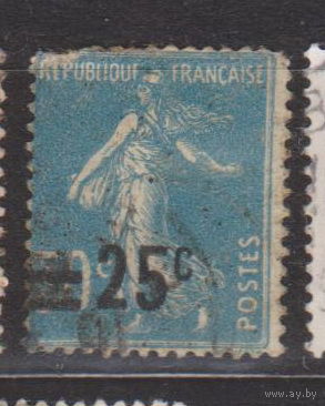 Сеятельница Франция 1926-1927 год  Лот 8 С НАДПЕЧАТКОЙ