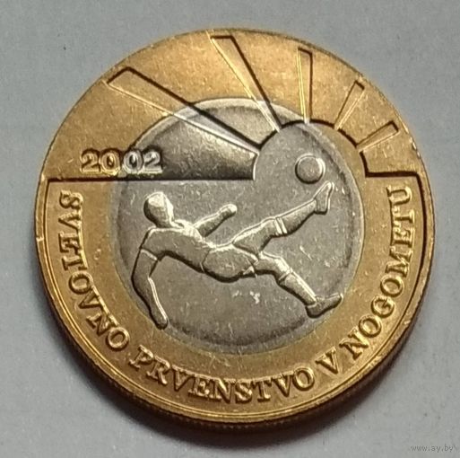 Словения 500 толаров 2002 г. ФИФА 2002 Кубок Мира, Корея - Япония