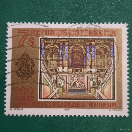 Австрия 1991. 100 летие Kunsthistorisches Museum