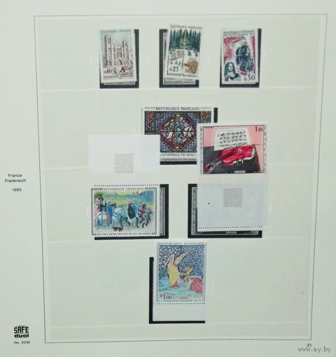 ФРАНЦИЯ.Хронология.РАСПРОДАЖА АЛЬБОМА ПОСТРАНИЧНО !Могут встречаться аккуратные наклейки! СОСТОЯНИЕ НА ФОТО !