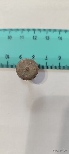 Старинная запонка