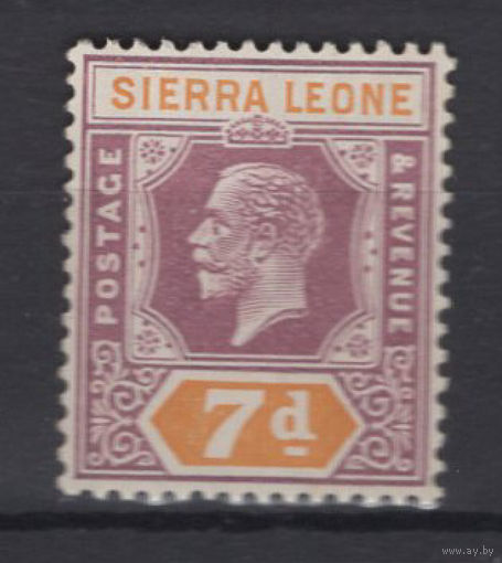 1921 Сьерра Леоне ** 7d, Георг V (SG 140)