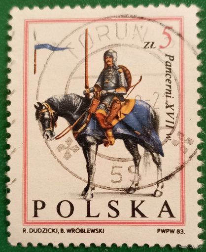 Польша 5 июля 1983. Войско Яна III Собеского. Марка из серии