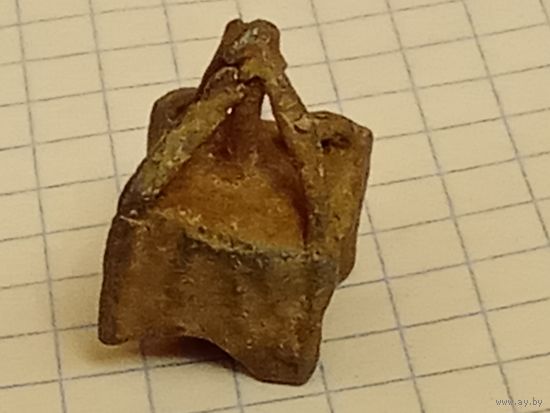 Дрейдл. Старый свинцовый еврейский волчок.