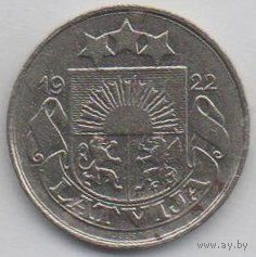 10 сантимов 1922. Латвия