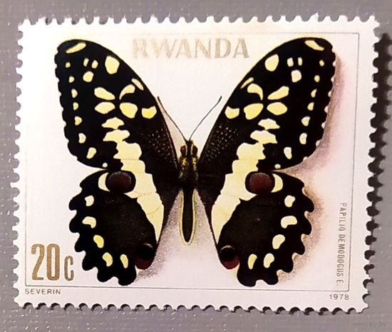 Бабочка. Руанда, 1978