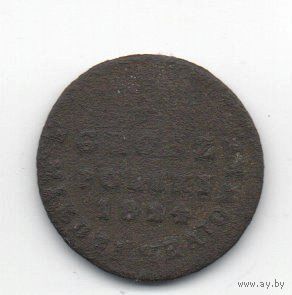 КОРОЛЕВСТВО ПОЛЬСКОЕ /КОРОЛЕВСТВО КОНГРЕССОВОЕ/  1 ГРОШ 1824