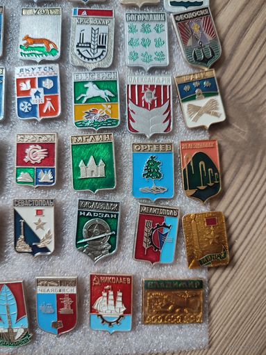 Значки города