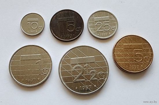 Нидерланды годовой набор  1997