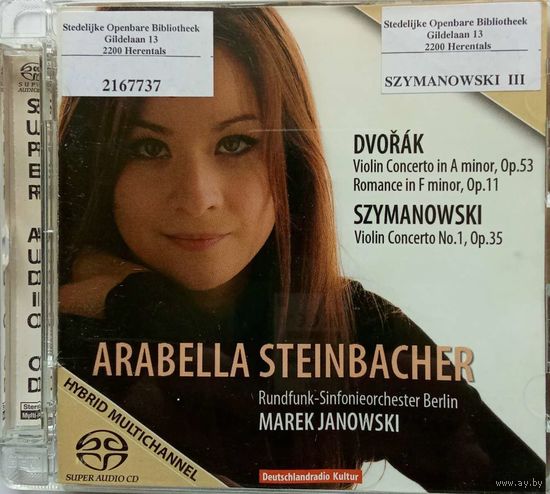 Super Audio CD Arabella Steinbacher–Violin Concertos.