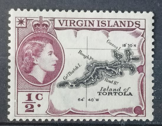 Британские Виргинские острова 1956г.