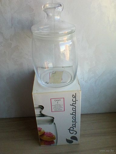 Банка с Крышкой "Чешни" - Объём 920 грамм - Новая в Упаковке.