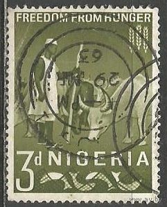 Нигерия. Борьба с голодом. 1963г. Mi#132.