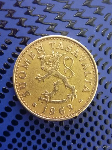 20 пенни. Финляндия 1963г.