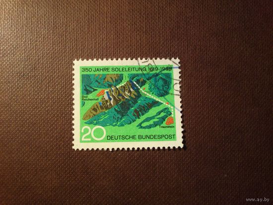 Германия 1969 г.Солеварня в Бад-Райхенхалле.
