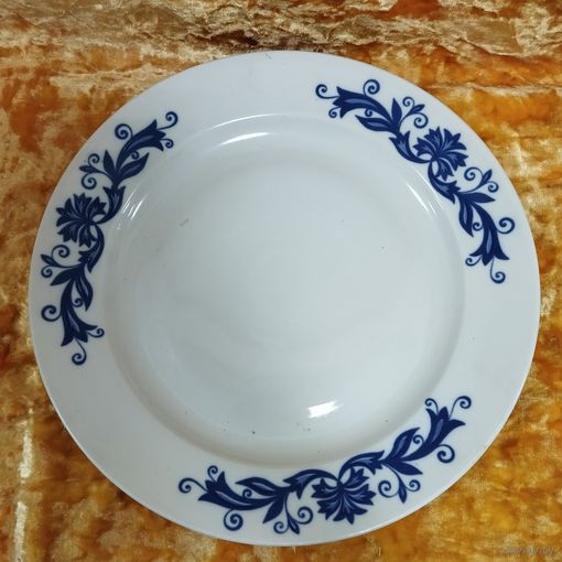 Блюдо (тарелка диаметр 30 см) Василёк. ФФЗ Минск