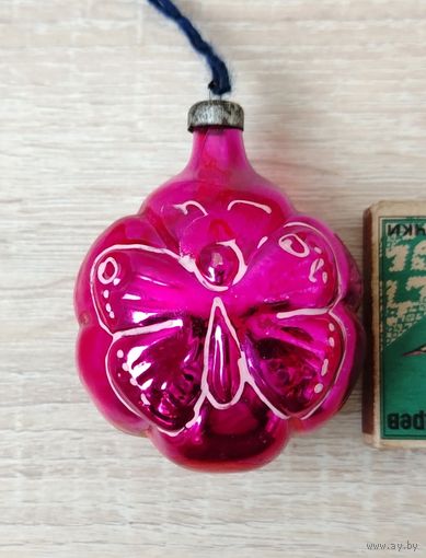 Ёлочная игрушка. Бабочка. К-61.