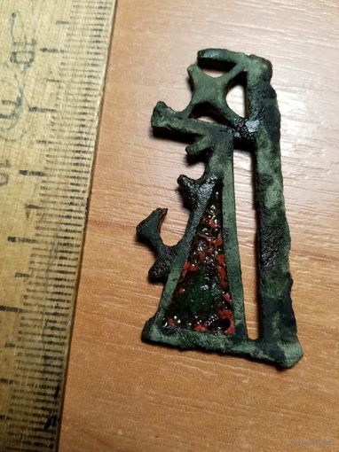 Старинная не определённая металлопластика