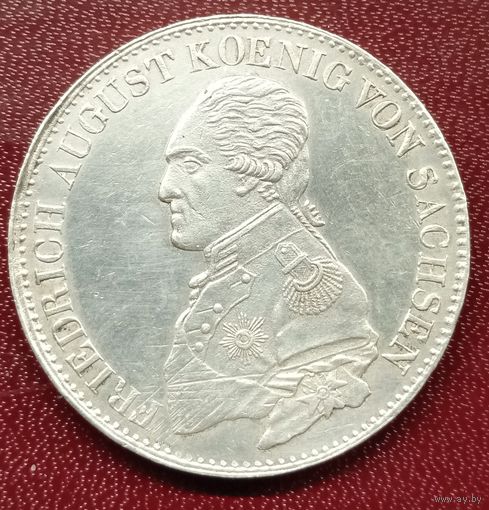 Саксония 1 талер 1819. Редкость
