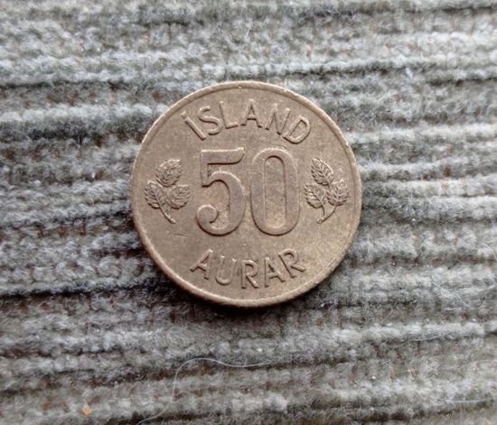 Werty71 Исландия 50 Эйре оре Эре 1970