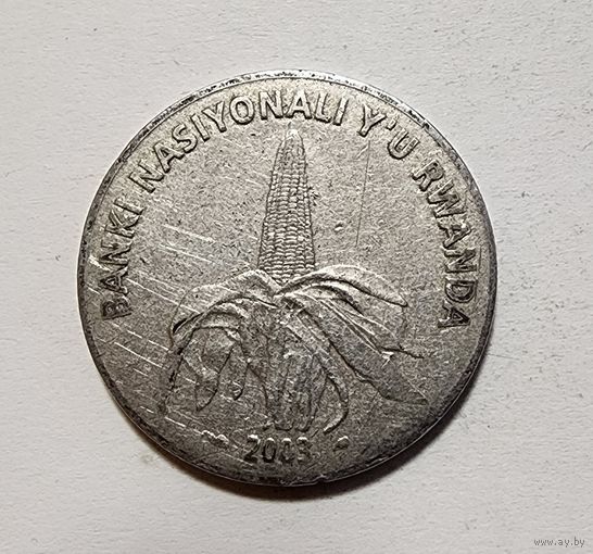 Руанда 50 франков, 2003