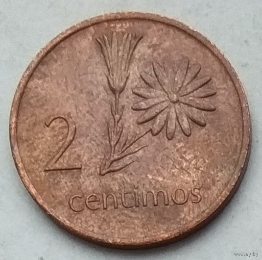 Мозамбик 2 сентимо 1975 г.