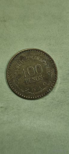 Колумбия 100 песос 2019