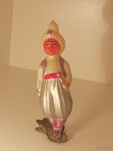 Новогодняя игрушка на прищепке Маленький мук