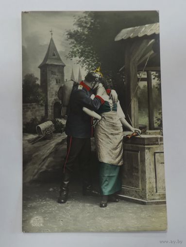 Открытка 1914 г. Германия. 1-я мировая война.