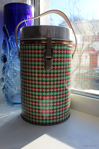 Шикарный большой термос СССР для первых или вторых блюд