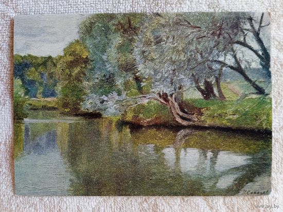 1954. Соколов. Тихая река