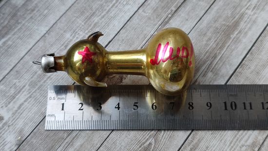 Ёлочная игрушка "Спутник СССР"