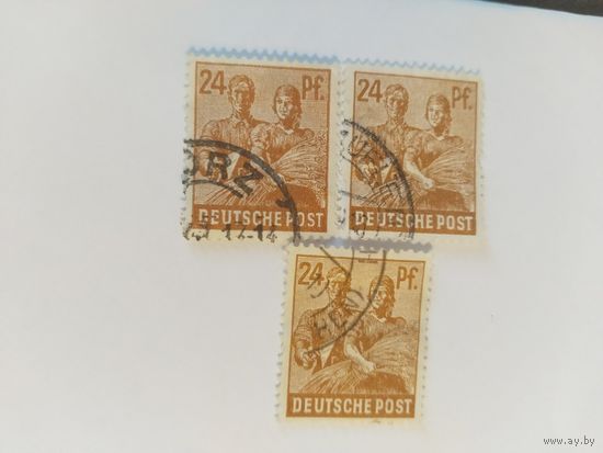 Германия 1947 (союз.окупация)   3 м