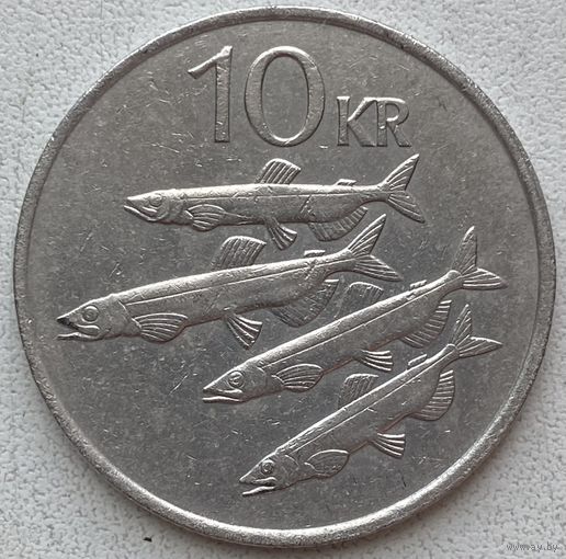 Исландия 10 крон 1984 г.