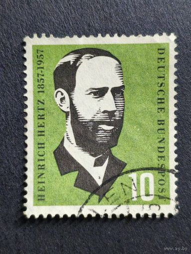 Германия 1957. 100-летие со дня рождения Х.Р. Герца. Полная серия