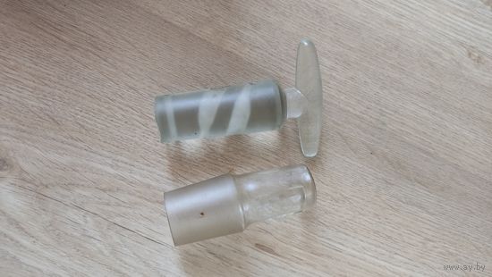 Пробка стеклянная 2 шт аукцион 10 дней