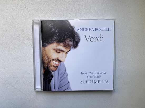Andrea Bocelli. Zubin Mehta. VERDI. Philips. CD.