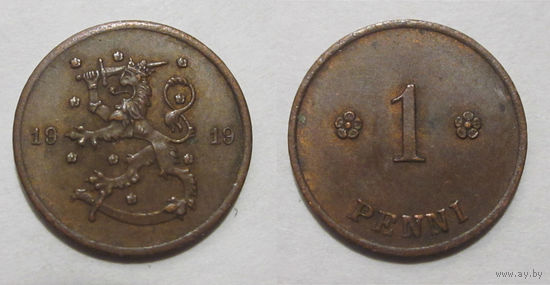 1 penni 1919