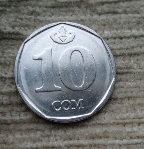 Werty71 Киргизия 10 сомов 2009 Кыргызстан сом