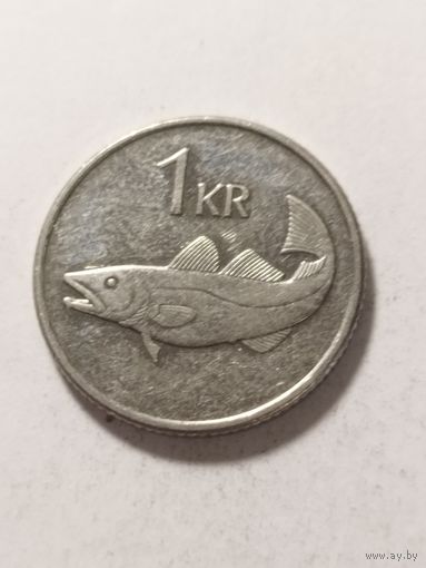 Исландия 1 крона 2003