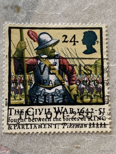 Великобритания 1992. The Civil War 1642-1651