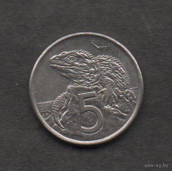 Новая Зеландия 5 центов 1982