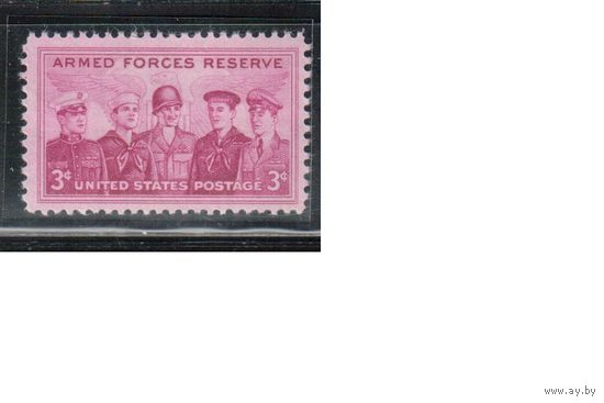 США-1955, (Мих.687),  ** , Армия , Резерв (одиночка)